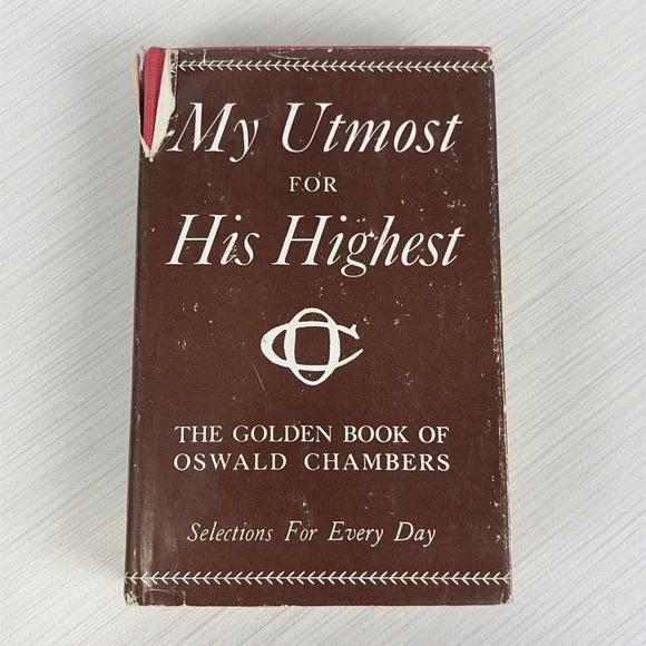 Other - My Utmost for His Highest: The Golden Book of Oswald Chambers-HCDJ